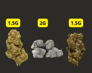 thca buds, BUNDLE - 5G THCA BUDS 22-28% (3 OLIKA)