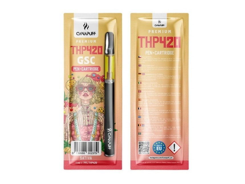 THP420 Cartridge + Pen - GSC 79% - Canapuff 1ml