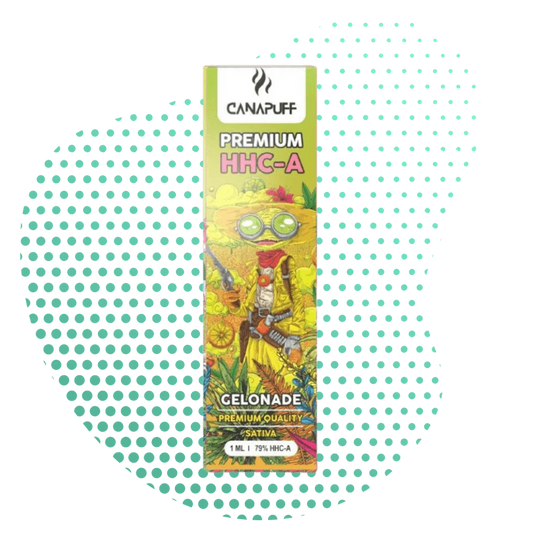 HHCA Vape - Gelonade 79% - Canapuff 1 ml - Kiosk Igloo