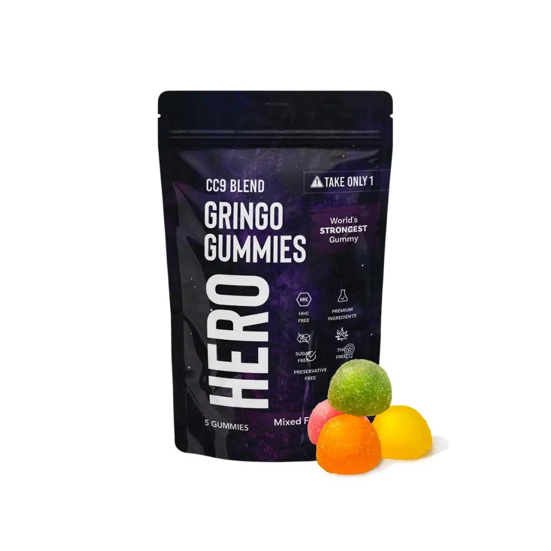 CC9 Gummies - Gringo 65mg 5 pack