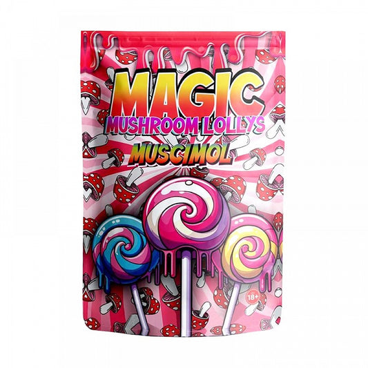 MAGIC MUSHROOM | MUSCIMOL LOLLIPOP (25MG)