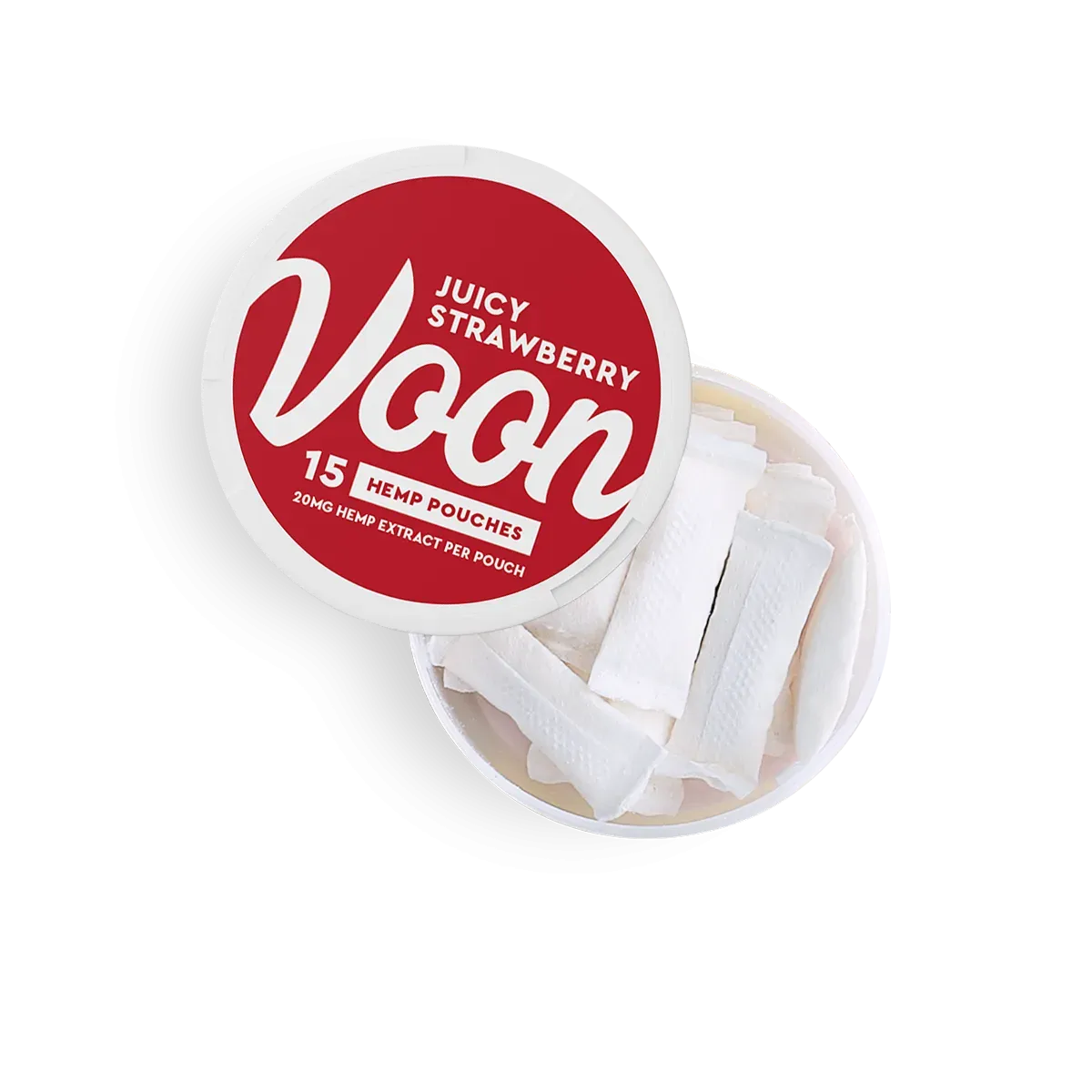 CBD Snus - VOON Juicy Strawberry 20mg - Kiosk Igloo