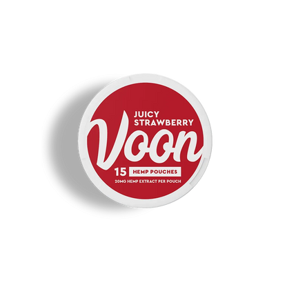 CBD Snus - VOON Juicy Strawberry 20mg - Kiosk Igloo
