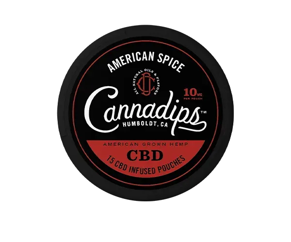 CBD Snus - Cannadips American Spice 10mg - Kiosk Igloo
