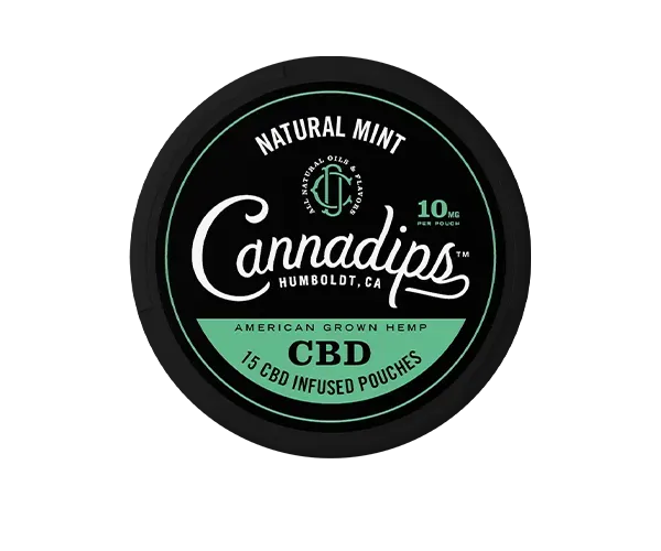 CBD Snus - Cannadips Slim Mint 10mg - Kiosk Igloo