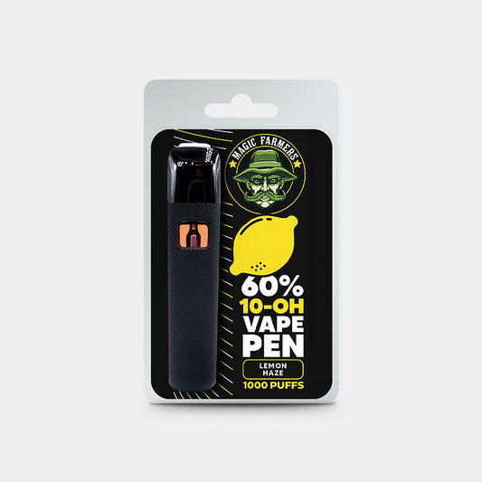 10 OH HHC Vape - Lemon Haze 60% - Magic Farmers 2ml