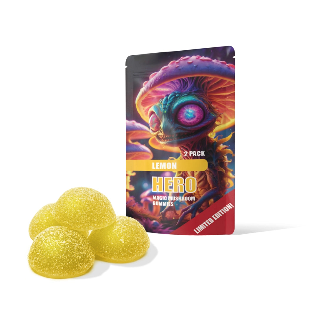 Magic Mushroom Gummies - Hero 10mg - Kiosk Igloo