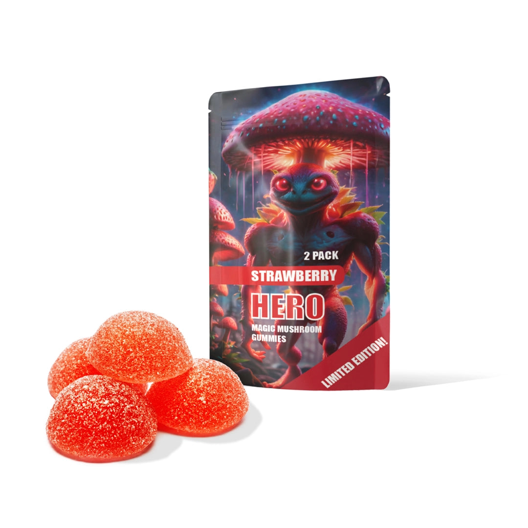 Magic Mushroom Gummies - Hero 10mg - Kiosk Igloo