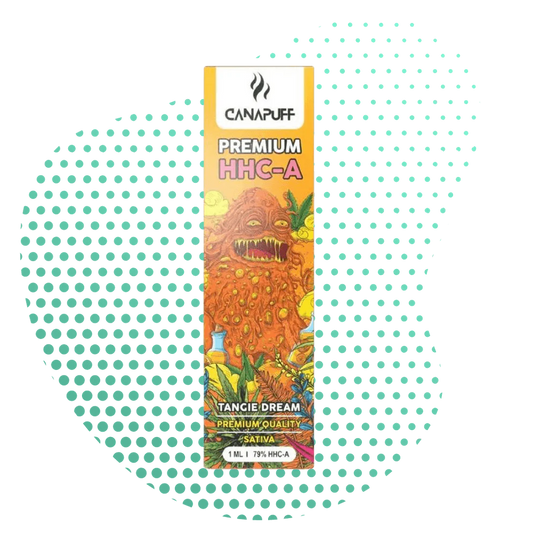 HHCA Vape - Tangie Dream 79% - Canapuff 1 ml - Kiosk Igloo
