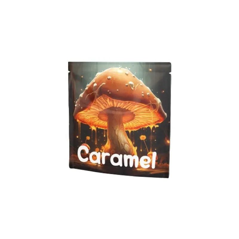 HIGH MUSHROOM CARAMEL 2PC (TÅRT DEKORATION) - Kiosk Igloo